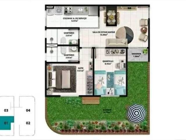 Apartamento para Venda em Itabuna - 4